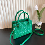 Weiyinxing Women's Handbag New Fashion One Shoulder Crossbody Bags Advanced Texture Printing 2023 Spring Versatile Small Square Bag