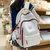 Weiyinxing Fashion Waterproof Cute Nylon Girl Travel Book Bag Women Student Kawaii Laptop School Bags Ladies College Backpack Trendy