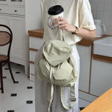 Weiyinxing nylon Women backpacks Ladies school bags Large Capacity Travel Light Drawstring Backpack student rucksack Daypack