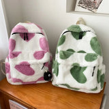Weiyinxing Plush Cartoon Backpack Girl Plush Backpacks Cute Fur Backpacks Children School Bags Kids Gift Book Bag Mochilas Para Mujer