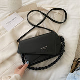 Weiyinxing Luxurious Solid Color Crossbody Bag Ladies 2023 Summer Fashion Texture Versatile Shoulder Bag for Women