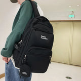 Weiyinxing High Capacity Male Female Nylon College Set Bag Cool Lady Backpack Men Women Book Bag Girl Boy Travel School Backpack