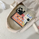 Weiyinxing Ladies Male Nylon College Backpack Cool Girl Travel Boy Leisure Book Rucksack Female Laptop Student Men Women School Bag