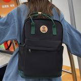 Weiyinxing Girl Red Travel Nylon College Backpack Cool Women Laptop School Bags Kawaii Female Leisure Ladies Cute Book Backpack Fashion