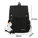 Weiyinxing Male Trendy Nylon New Travel Student Bag Cool Boy Girl College Backpack Fashion Lady Men School Bag Laptop Women Backpack