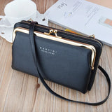 Weiyinxing Women's Handbags Pu Leather Bag For Woman 2024 Female Clutch Phone Bags Women Business Card Holder Wallet Shoulder Bag