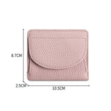 Weiyinxing Leather RFID ID Credit Bank Business Card Holder Cowhide Coin Purse Bags Luxury Clutch Slim Pocket Wallets for Women