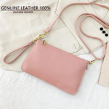 Weiyinxing 100% Cowhide Crossbody bag For Womens Genuine leather HandBag Fashion Women bag 6 Colors Designer Shoulder Bags Sac a main