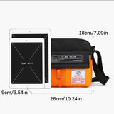 Weiyinxing Horizontal Shoulder Bag Outdoor Leisure Messenger Bag Fashion Handbag Nylon Bag Color Contrast Bag §ã§å§ާܧÑ §ާå§اã§ܧѧñ §է֧ݧà§ӧѧñ