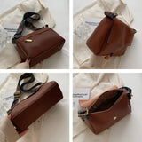 Weiyinxing Leather Tote Crossbody Bag for Women 2024 Tend Female Simple Shoulder Side Bag Quality Female Handbags and Purses