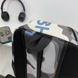 Weiyinxing Women Men Camouflage School Bag Boy Girl Travel Backpack Male Lady Graffiti Book Bag Female Laptop College Backpack Fashion