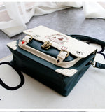 Weiyinxing Gothic Lolita Briefcase Backpack Women Vintage Jk Schoolbag Messenger Bag Female Japanese Harajuku Kawaii Y2k Handbags