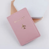 Weiyinxing Couple Passport Cover Women Men Passport Holder Travel Wedding Passport Covers Thin Case Fashion Wedding Gift