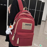 Weiyinxing Leisure Male High Capacity Travel Female Laptop Bag Girl Boy Teenage College Backpack Women Men Nylon Fashion Lady Book Bag