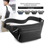 Weiyinxing Men Waterproof Belt Bag Fashion Chest Pack Male Waterproof Waist Bag Outdoor Sports Fanny Pack Men's Travel Shoulder Bags