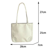 Weiyinxing Waterproof Oxford Cloth Shoulder Handbags Simple Large Capacity Underarm Bag Fashion Portable Tote Bags for Women