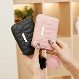 Weiyinxing Wallets Purses for Women Card ID Holders Simple Fashion Plush Bag Bolso De Mujer Woman Wallet Pink Women's Wallet Luxury