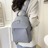 weiyinxing Women's Backpack 2023 New Women's Luxury Designer Solid Color Single Shoulder Bag Soft Leather Large Capacity Student Travel Bag