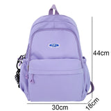 Weiyinxing Cute Fashion Female Travel Teenage College Backpack Trendy Girl Kawaii Nylon Leisure Backpack Women Laptop Student Book Bag