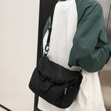 Weiyinxing Canvas Laptop College Student Backpack Girl Vintage School Bag Cool Women Travel Backpack Female Trendy Book Bags Fashion