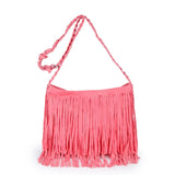 Weiyinxing Women's Crossbody Bag Tassel Solid Color Fashion for Mobile Wallets Tote Bags for Women