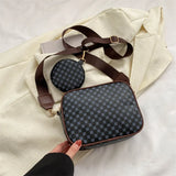 Weiyinxing Pattern Crossbody Bags for Women Shoulder Shell Bag Trend Small Purse and Handbag Luxury Designer Female Square Bag