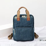 Weiyinxing female Backpack Big Capacity Fashion Style Cowboy Cotton Women Backpacks Travel Bags School bag Rucksac totes Computer bag