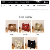 Weiyinxing Canvas Shoulder Bag 2024 Autumn Korean Version Retro Simple Large Capacity Handbag Side Bags for Woman Free Shipping