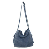 Weiyinxing Denim Women's Crossbody Bag Female Bags on Sale 2024 High Quality High Capacity Solid Bolsas Femininas