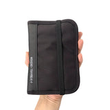 Weiyinxing Passport Holder Travel Wallet Multifunctional Small Credit Card Wallet Storage Bag Portable Document Storage Bag