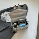 Weiyinxing Purse Handbag For Women 2024 Shiny Sequin Silver Evening Clutch Bag Designer Women's Day Gift Luxury Chain Shoulder Bags