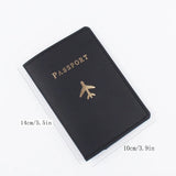 Weiyinxing Couple Passport Cover Women Men Passport Holder Travel Wedding Passport Covers Thin Case Fashion Wedding Gift