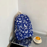 Weiyinxing Butterfly Pattern Korean Women Backpack Student Backpack for School Book Storage and Travel Organizer §â§ð§ܧ٧ѧÜ §ã §ï§ܧâ§ѧߧà§Þ