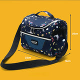 Weiyinxing Lunch Bag Men Food Thermal Box Waterproof Handheld Lunchbox Case Picnic Insulated Lunch Bag Kids Bento Bag Cooler Bag