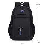 Weiyinxing Men's Backpack Waterproof Travel Top Quality Large Capacity Students School Polyester Men Book Bags Casual Oxford Fashion Bag