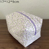 Weiyinxing Fragmented Makeup Bags Travel Skincare Products Zipper Bags Wash Bag Small Fresh Cosmetics Storage Bag Cosmetic Bag Accessory