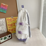 weiyinxing Fashion Teens Kawaii Bookbag Women Bag Mochila for Girls High School Schoolbag Boy Black Backpack Cute Travel Rucksack