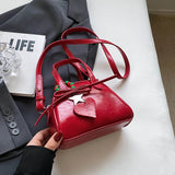 Weiyinxing PU Leather Wedding Bags for Women Spring Trendy Lady Crossbody Bags Female Casual Versatile Small Handbags