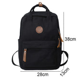 Weiyinxing Women Male Canvas College Backpack Men Female Retro Travel Book Bag Girl Boy Laptop Student Fashion Vintage Lady School Bags
