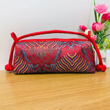 Weiyinxing Luxury Chinese Style Silk Bag Women Handbag Japanese Hand Embroidery Totes Cheongsam Female Cosplay Bags Clutch Purses