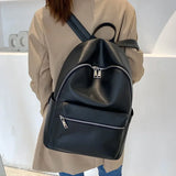 Weiyinxing leather Women Backpack Large capacity college bag Female Travel Backpacks girls Rucksack big bagpack black bolsas