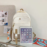 Weiyinxing Women Kawaii Student Laptop Book Bag Fashion Cool Female Travel College Backpack Girl Nylon School Backpack Lady Cute New