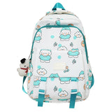 Weiyinxing Printing Kawaii Lady Waterproof Student Backpack Cute Laptop Female Travel College BookBag Girl School Bag Women Fashion