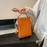 Weiyinxing Versatile Crossbody Bag 2023 New Ins Simple Soft Leather Shoulder Bag Women Light Zero Wallet Mobile Bag