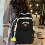 Weiyinxing Lady Student Bag Cool Female Laptop Leisure College Backpack New Girl Travel Book Backpack Fashion Women Nylon School Bag