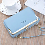 Weiyinxing Women's Handbags Pu Leather Bag For Woman 2024 Female Clutch Phone Bags Women Business Card Holder Wallet Shoulder Bag