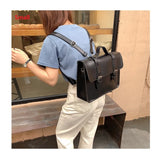 Weiyinxing preppy style student school bag pu leather female messenger bags vintage multifunctional Women shoulder bag ladies Totes