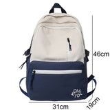 Weiyinxing Teenager High Capacity Book Bag Girl Travel Laptop Student Backpack Ladies Nylon College Fashion Women Leisure School Bag