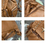 Weiyinxing 2024 New Student Classroom Large Capacity Causal Spicy Girl Y2k Versatile Commuting Black Autumn/Winter Backpack