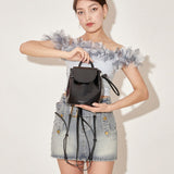 Weiyinxing And Simple Style New Backpack For Women Luxury Design Fashion Versatile Leather Handbag 2023 Summer Casual Shoulder Bags